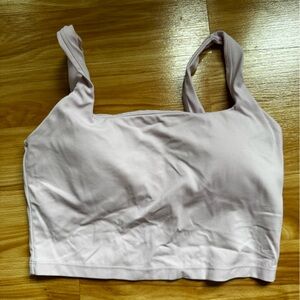 CRZ YOGA Women’s Light Pink Athletic Tank